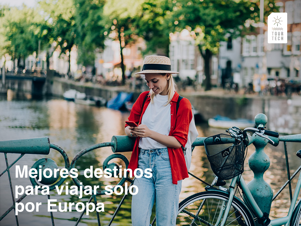 Mejores destinos para viajar solo por Europa